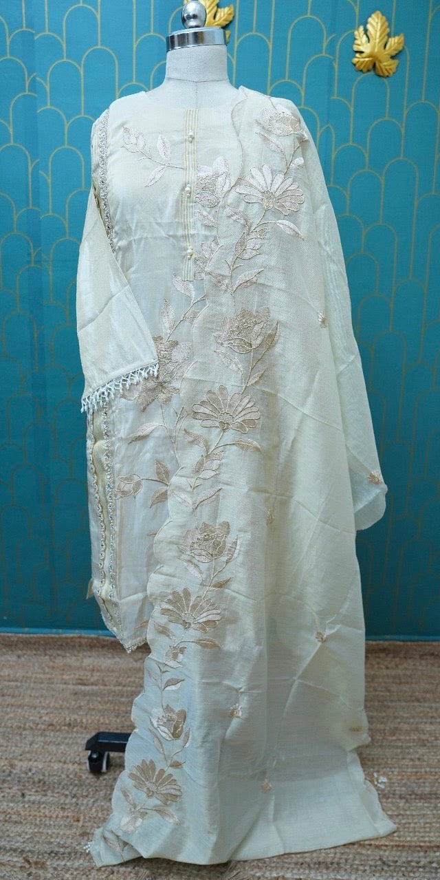 Tissue Silk Salwar Suit Set