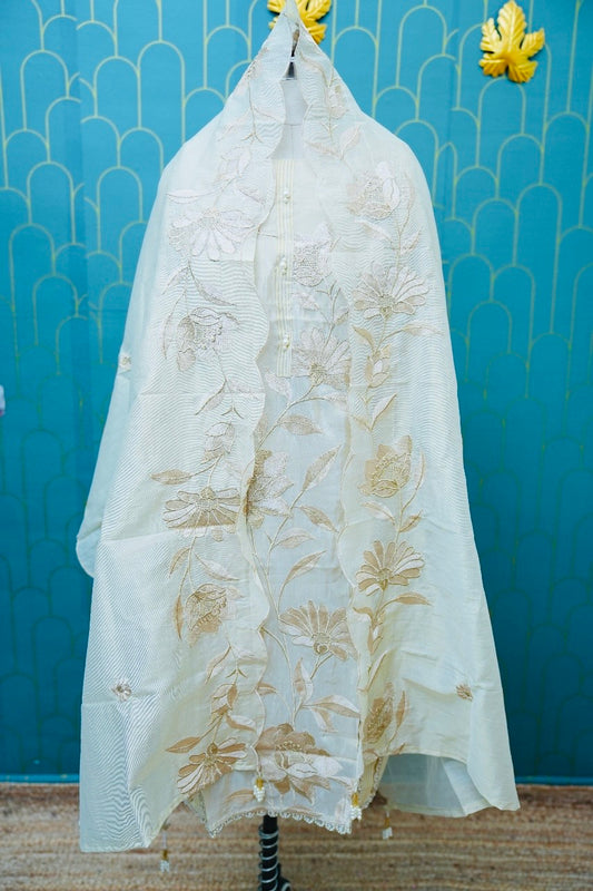 Tissue Silk Salwar Suit Set