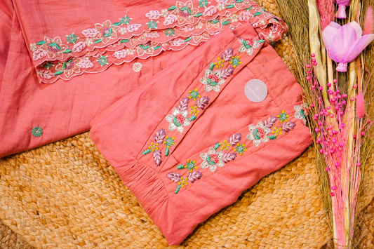 Embroidered 3 Piece Salwar Set