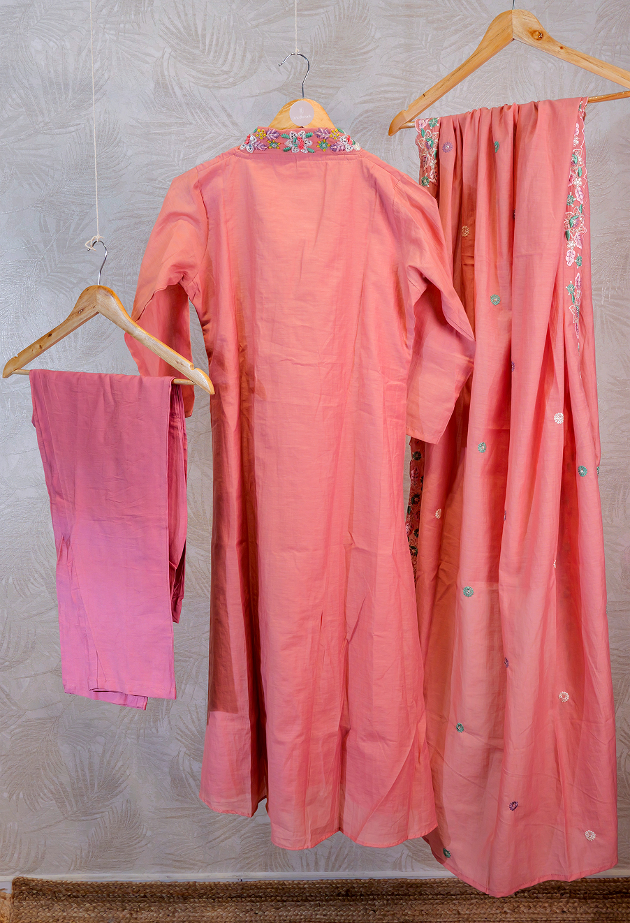 Embroidered 3 Piece Salwar Set